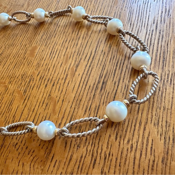 David Yurman pearl necklace - Picture 3 of 5